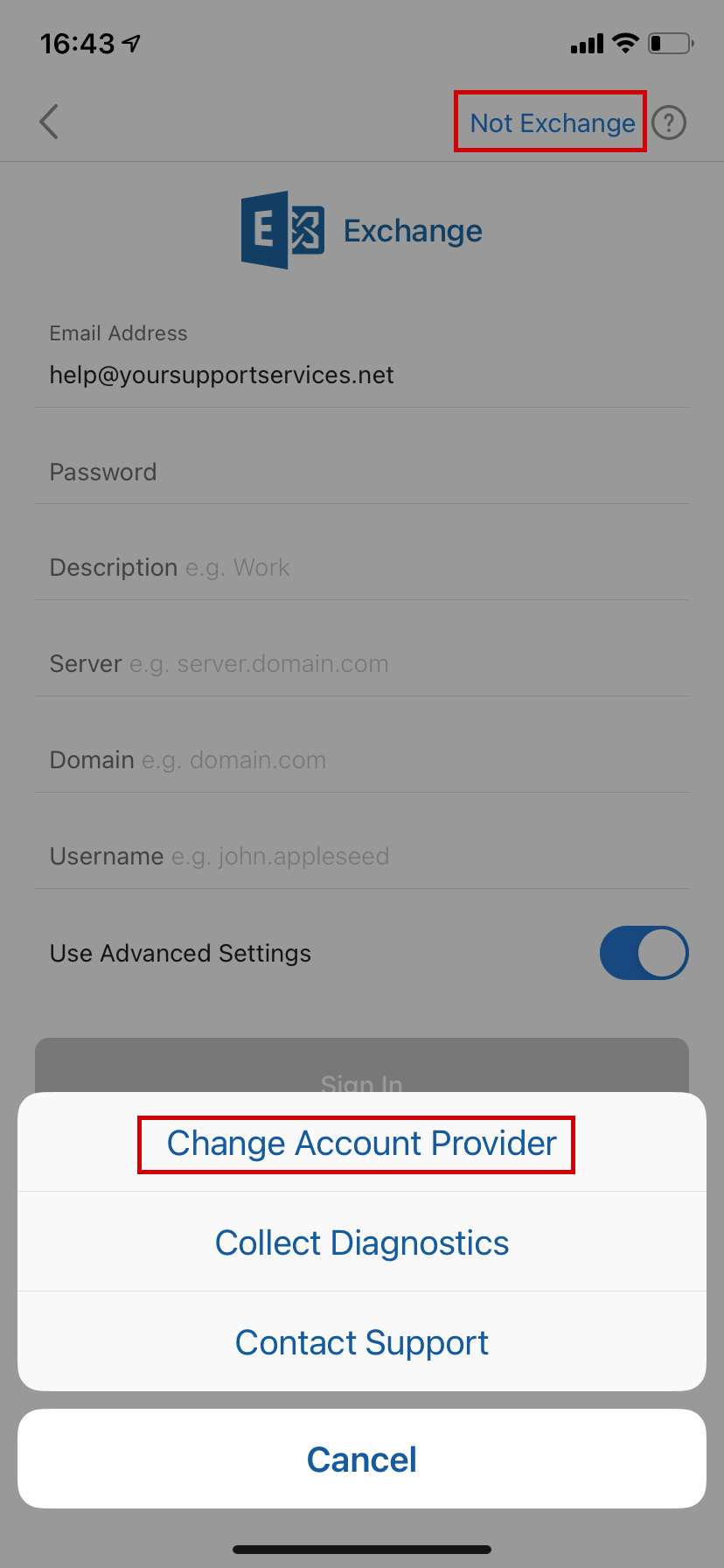 Imap - Support Services - iPhone & iPad Email Setup Guide